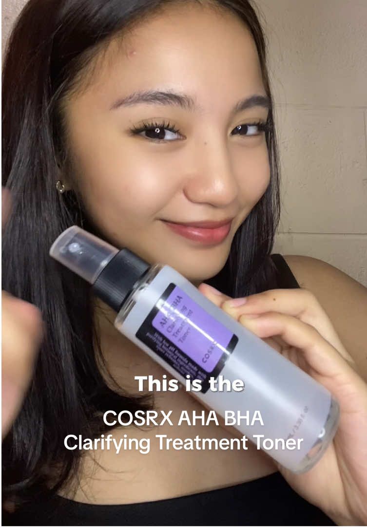 Finally found a toner I can use daily — no stinging, no irritation, just clear and calm skin every time! #COSRXToner #SkincareRoutine #AHABHA #GentleExfoliation #GlassySkin #SkincareFinds #FYP #foryoupage 