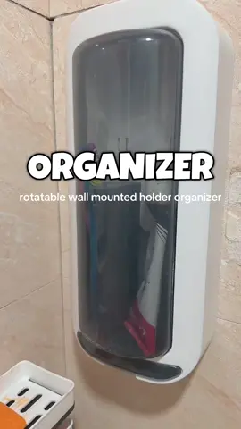 Rotatable wall mounted Holder organizer.