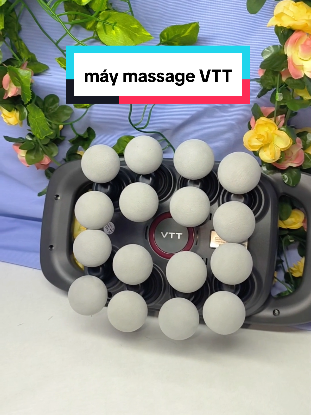 Máy massage 16 đầu VTT. Có nhiều phiên bản cho cả nhà lựa chọn: 6 đầu, 8 đầu, 12 đầu... #VTT #maymassage #massage #maymassagecamtay #maymassageVTT #maymassage16dau 