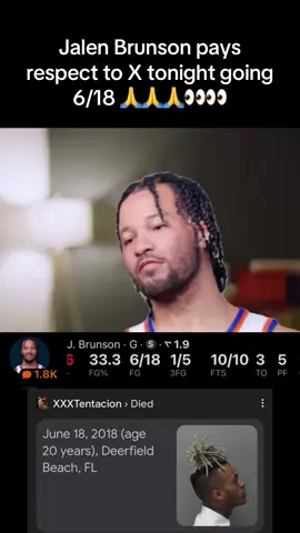 #jalenbrunson #xxxtentaction #NBA #playoffs #viral #blowthisup #knicks #fyp #foryou #funny
