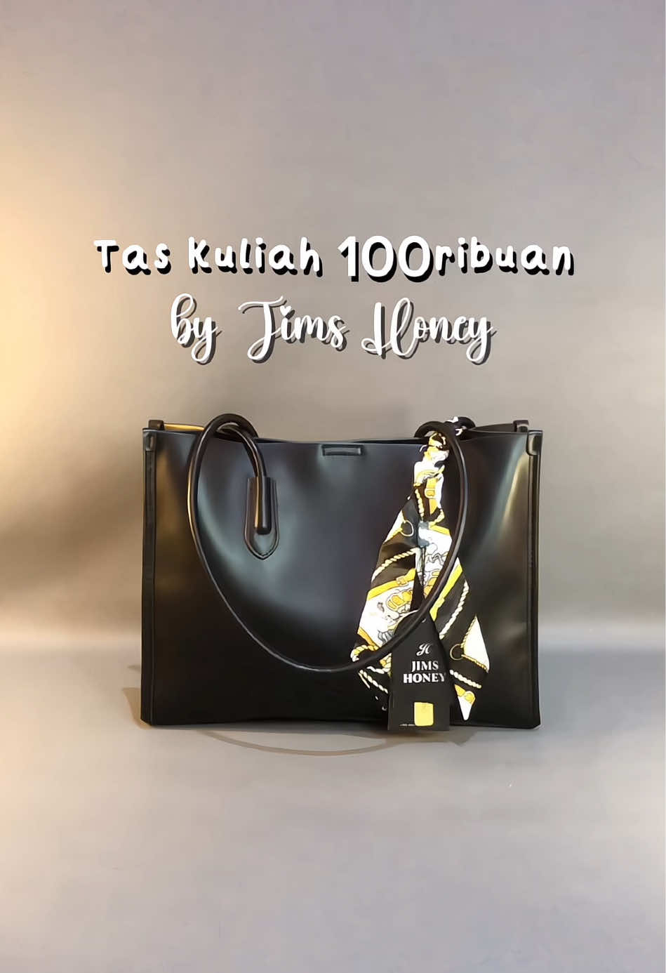 Gabakalan nyesel deh 100ribuan dapet secakep ini😍 #totebag #tas #taskerja #taskuliah #totebagmurah #jimshoney #fyp 