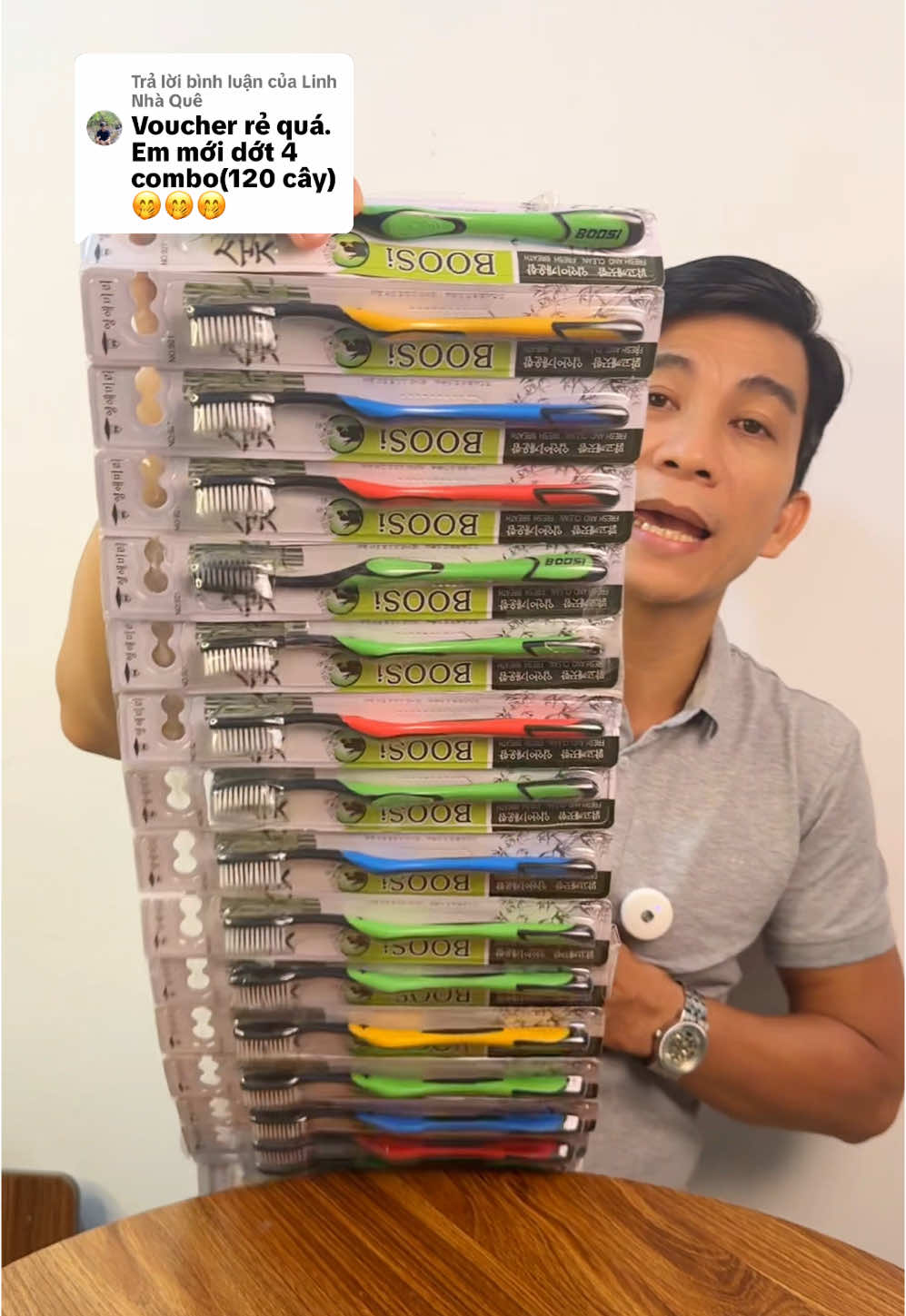 Trả lời @Linh Nhà Quê quá là rẻ mà dùng khá tốt !#30banchaidanhrang #banchaithantre30cai #banchaithantre #banchaidanhrang #anh3huy1 