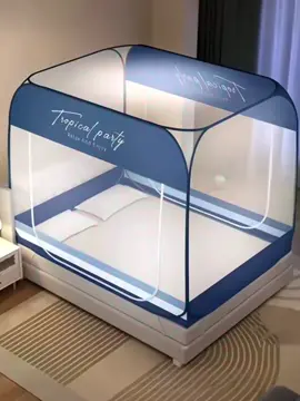 Màn Chụp Tự Bung Đỉnh Vuông Cao Cấp Chống Muỗi Và Côn Trùng #giadung #giadungtienich #man #manchup #manchuptubung #manchongmuoi #fyp #xuhuong #thinhhanh 