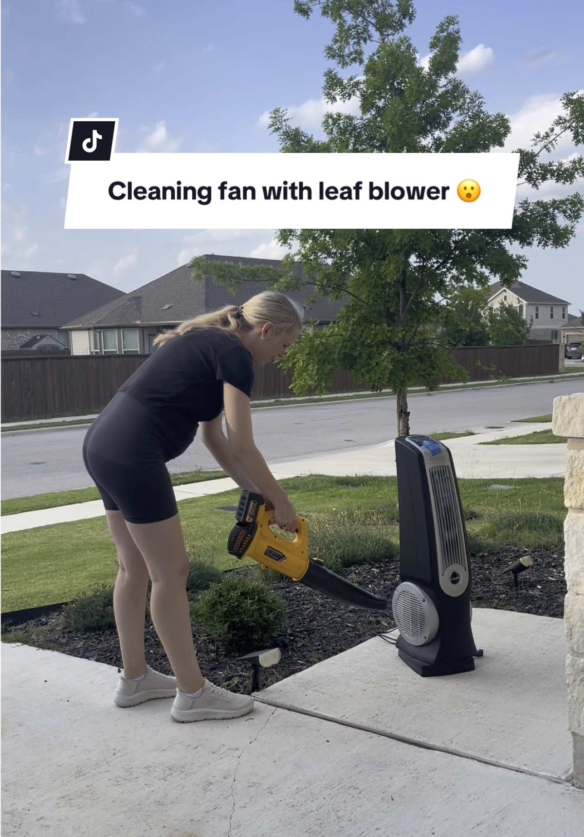 I can’t believe this has been blowing air into our house 🥴🤢 No wonder my allergies have been horrible!  #leafblowerhacks #springcleaning #cleaningfan #cleaningtiktok #momcreator #cleanwithme 