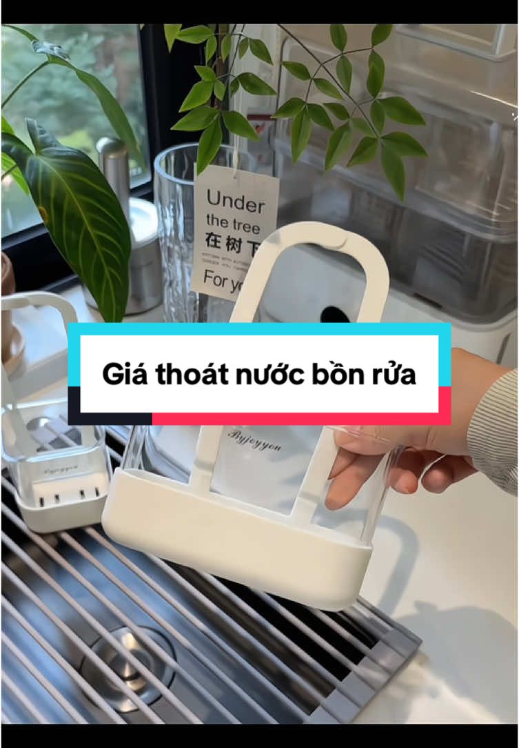 Giá thoát nước thông minh #giadungthongminh #giadungtienich #nộitrợ #fyp #giathoatnuocbonruabat 