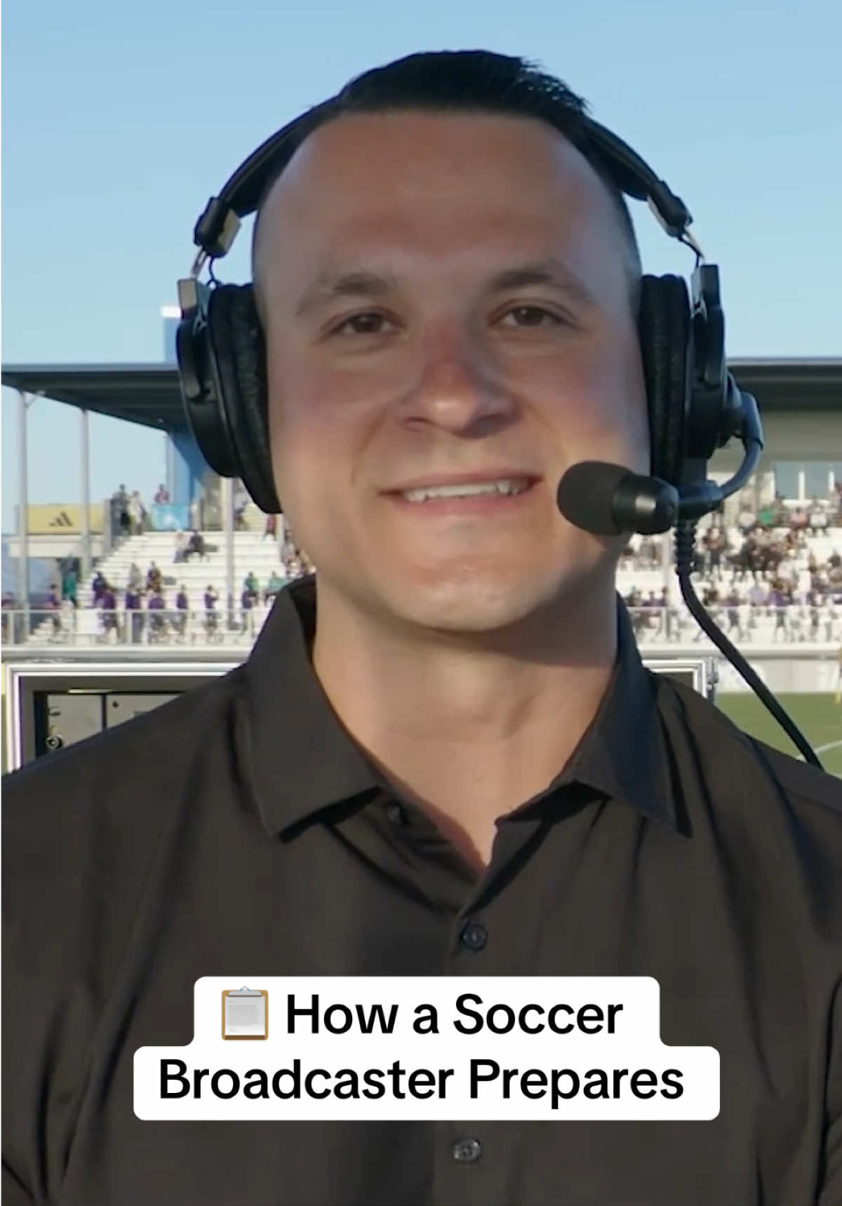 How I prepare for soccer broadcasts as a play-by-play announcer.  #sportscaster #broadcaster #behindthescenes #Soccer #soccertiktok #MLS #bts 