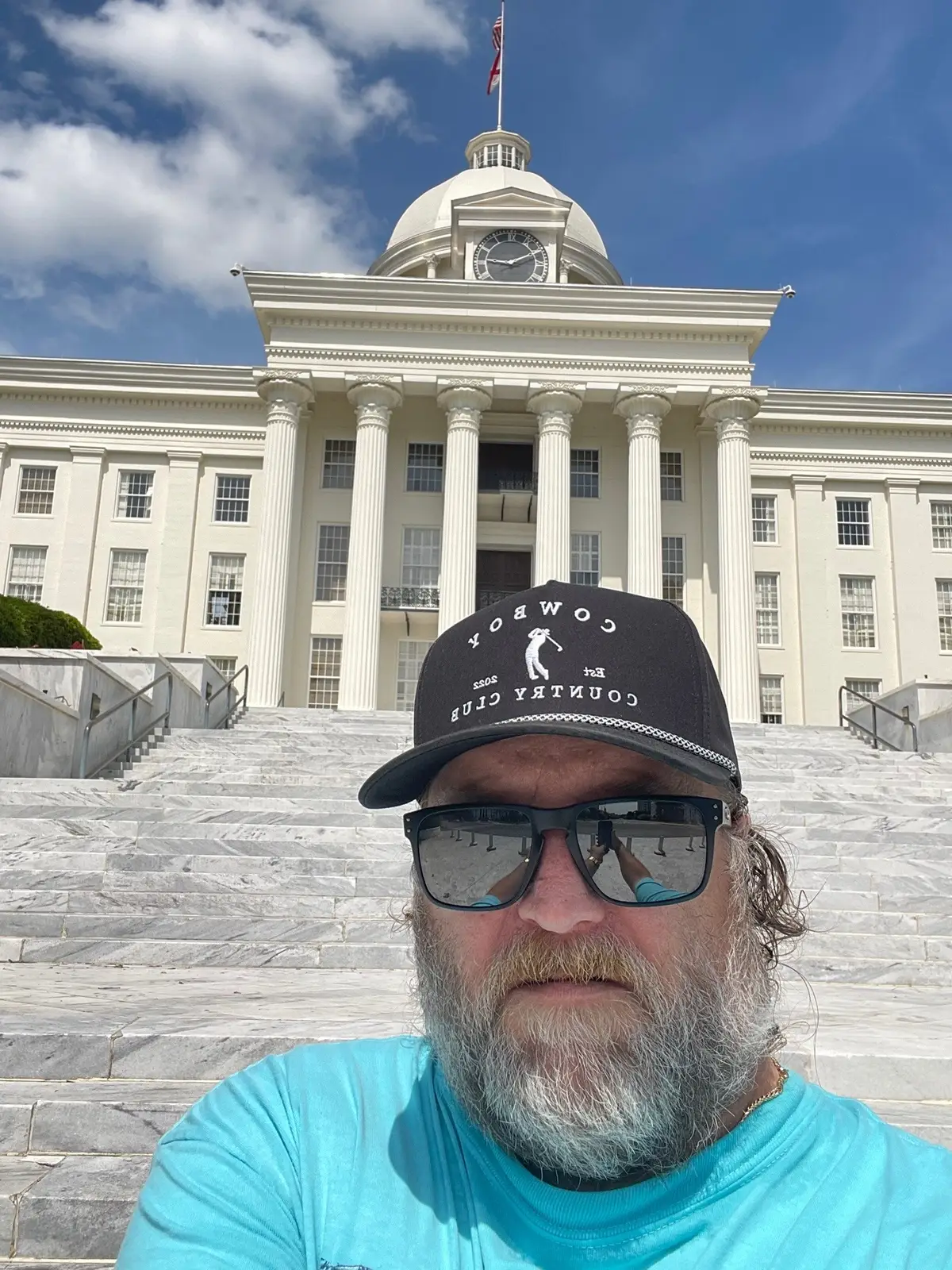 #BigCountry spent his weekend at the #Capitol of #Alabama in #Montgomery 🚗 #MidnightinMontgomery #AlanJackson