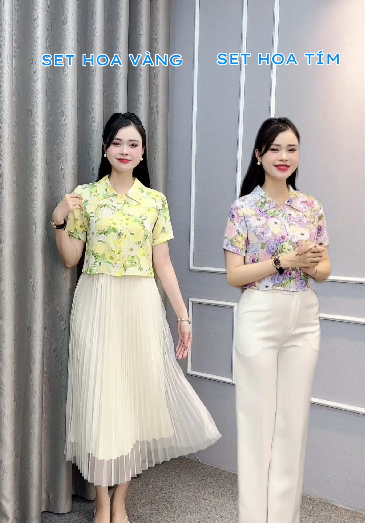 Em áo hoa đang quá là hot tại Uk Fashion #ukfashion #aosomi #somihoa #sominu 