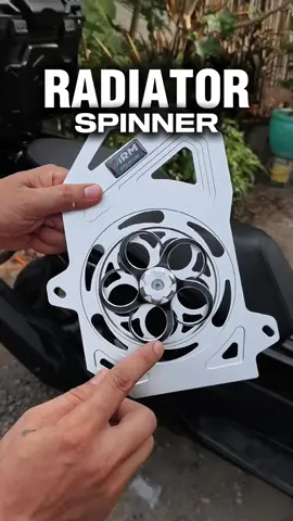 #cnc Radiator spinner CLICK 160 / PCX 160 / ADV 160💯✅ #armspinner #radiatorcover #MOTORSHOW 