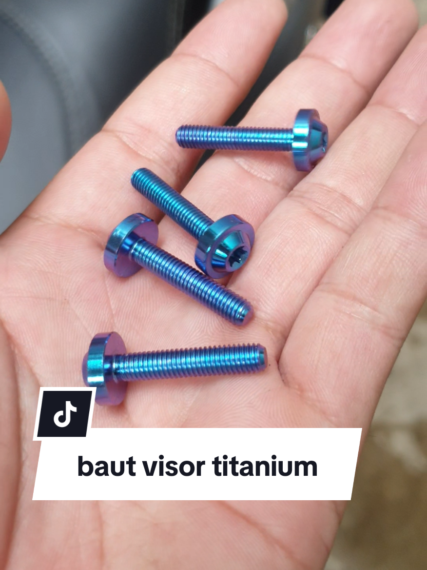 4pcs baut titanium visor nmax #bauttitanium #bautvisor #bautvisortitanium 