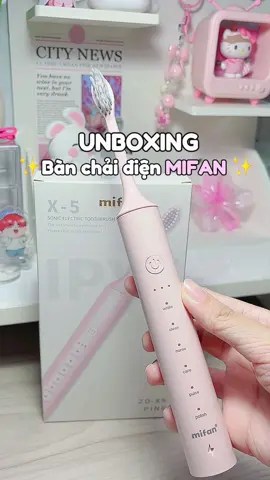 Bàn chải điện  MIFAN #xuhuong #xh #cognwoab #unbox #unboxing #banchaidien #banchaidienmifan
