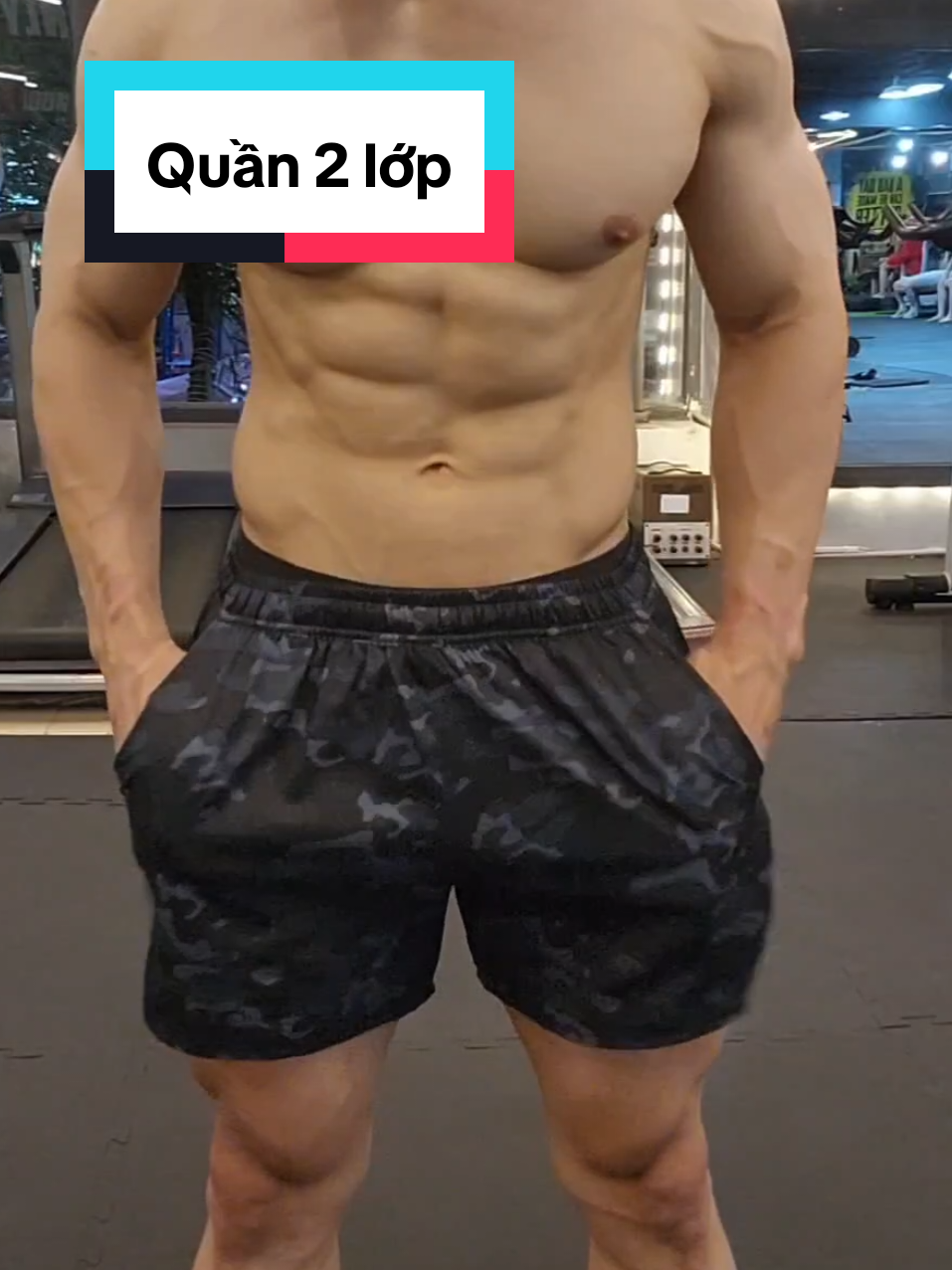 Quần 2 lớp thể thao bazik #baziksport #quanaogym ##quan2lop #tvcgym #Fitness 