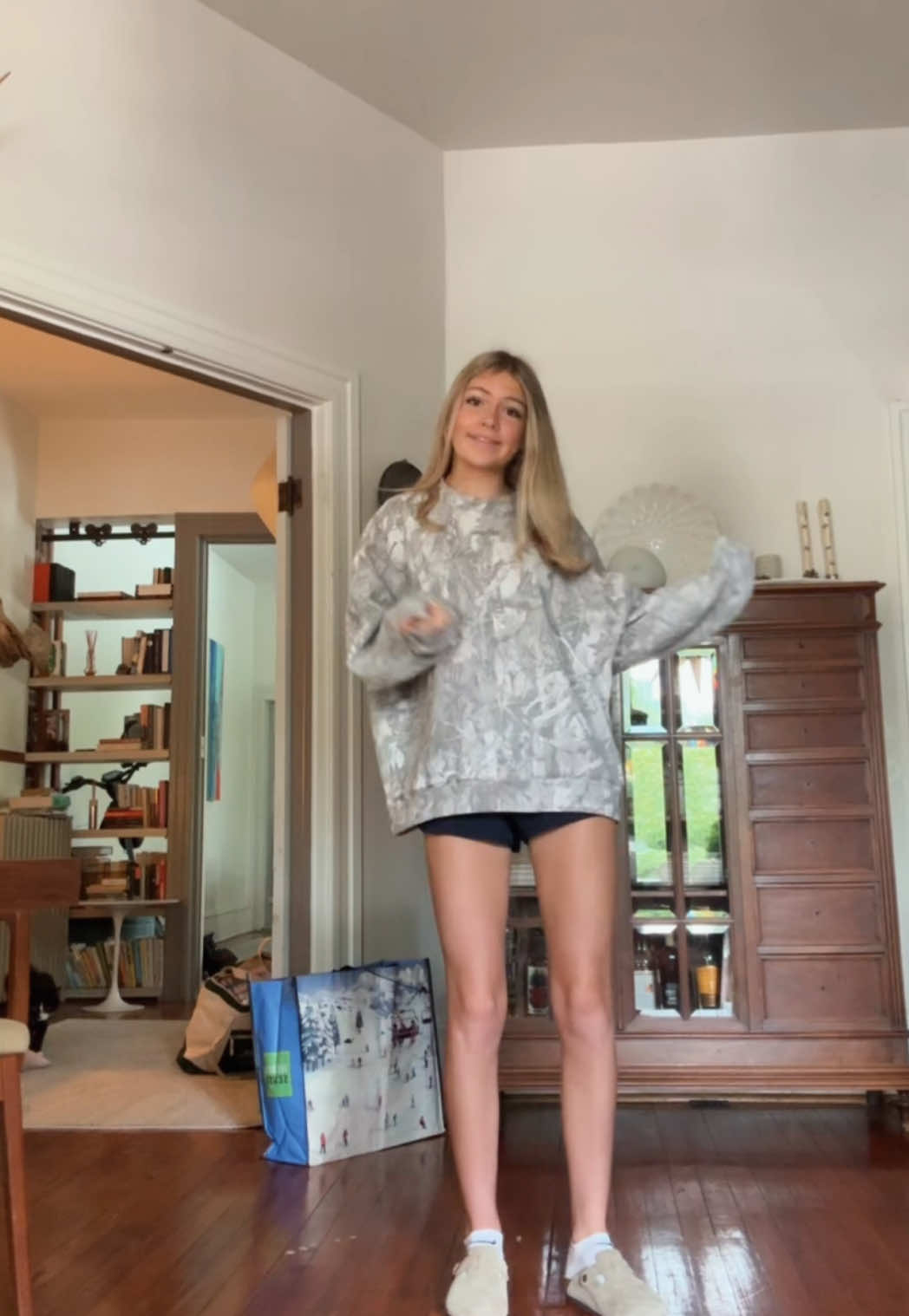 another dancing video r we serious #fyp #viral #dance #blonde #camo #foryou 