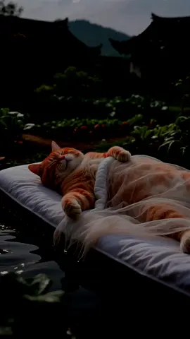 What kind of nightmare did Master Cat have?#cat #animals #funnycats 