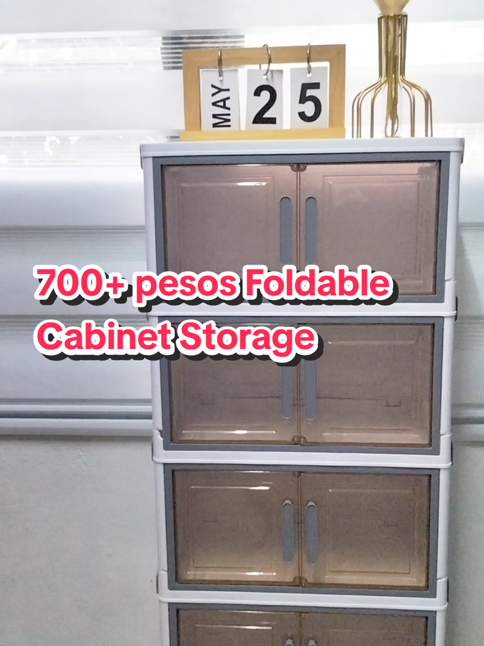 Replying to @.gracee03 5 layer na darating sayo 700+ pesos lang  #foldablecabinet #foldablecabinetorganizer #cabinetorganizer #multipurposecabinet #cabinetfoldable 
