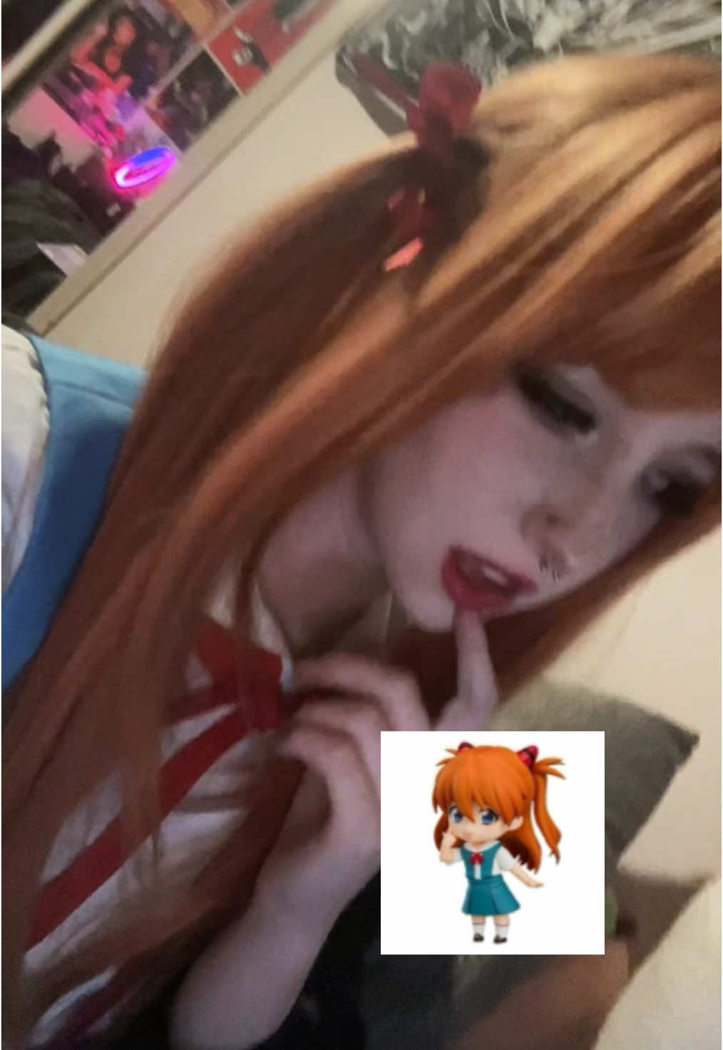3 days off work i cant wait to finish severance and watch invincible yay yay #asukalangley #asukacosplay #evangelion #evangelioncosplay #cosplay 