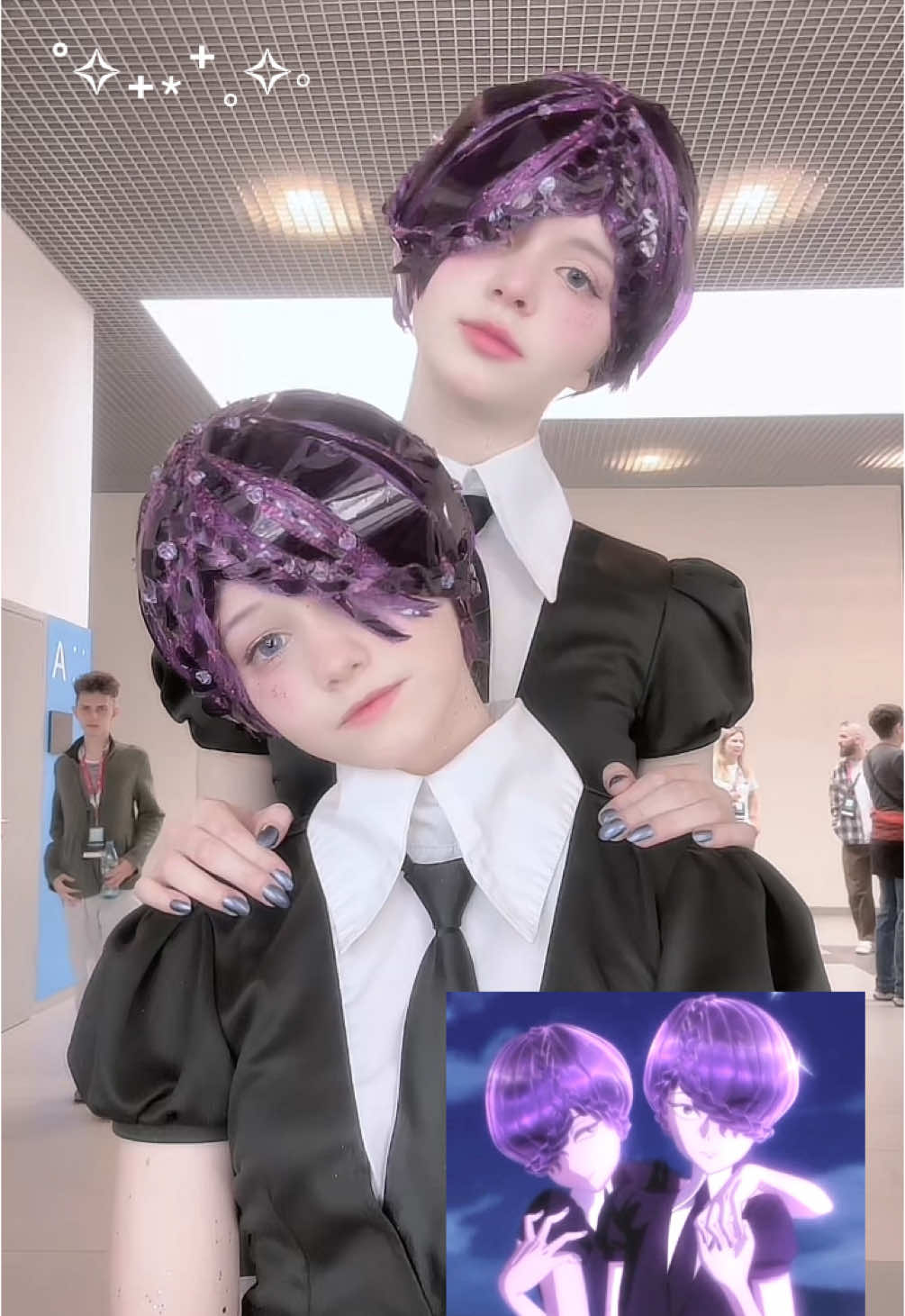 #amethysts | @ayumii.coser  #amethyst #amethystcosplay #housekinokuni #housekinokunicosplay #landofthelustrous #fyp #宝石の国 #宝石の国コスプレ #magnificon 