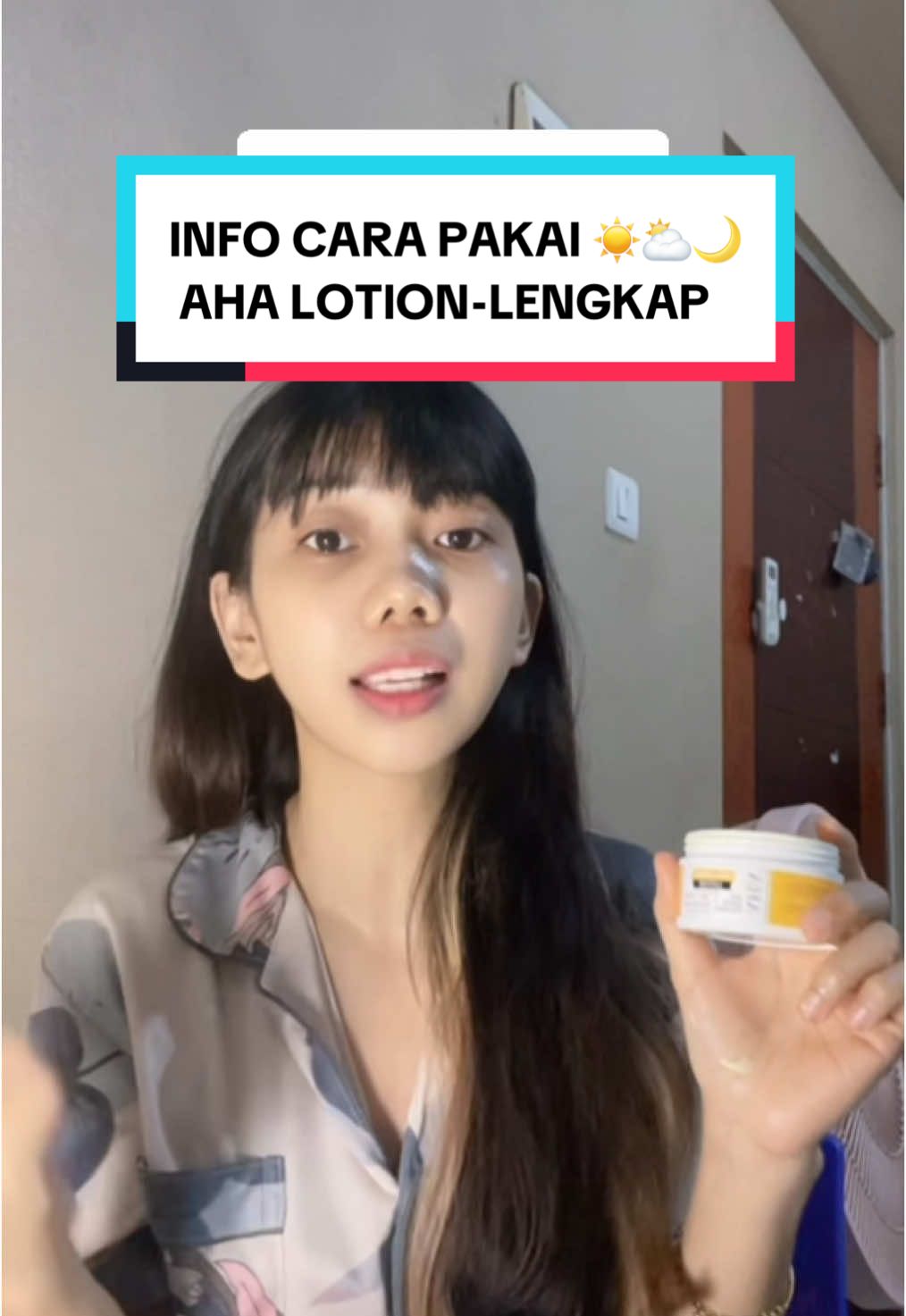 Membalas @mariyam15_ seperti itu ya, semoga membantu🙃  Jangan kebalik, malam itu (WAJIB) pakai AHA nya ya say✨ #aha #ahalotion #beautytalk #bodylotion #ahaserum #eksfoliasi #ahabodyserum #bodylotionaha #selkulitmati #lotionviral #meratakanwarnakulit #kulitkering #fyp #wibgajian #guncang66spesialgajian 