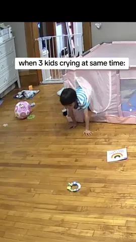 how to stop 3 kids crying together?  #parenting #kidsoftiktok #familytime  #toddler #fyp 