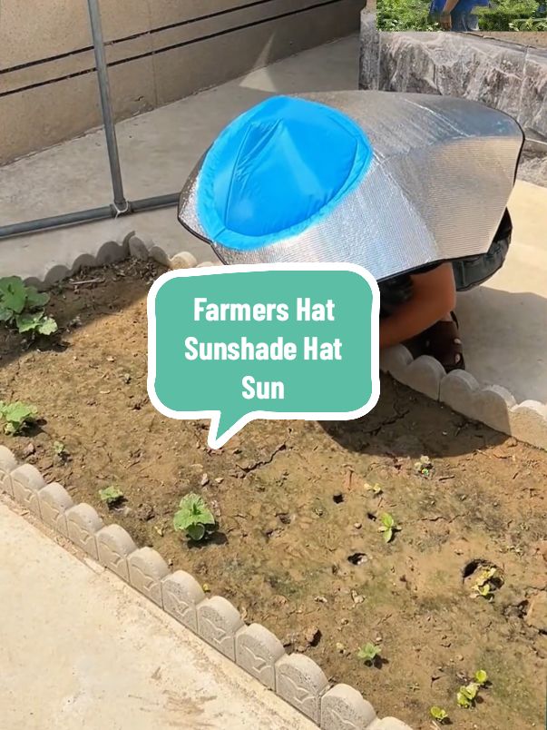 Farmers Hat Sunshade Hat Sun #tools #tool #sunprotection #toolstoday #fyp #foryou #tiktok #share #goodthing 
