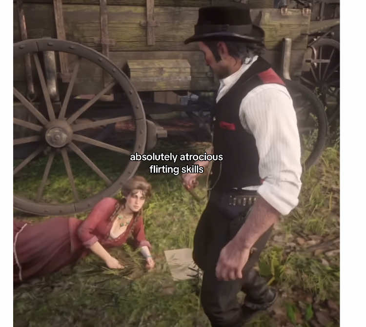The heavy breathing puts it all together  #rdr2 #reddeadredemption2 #rdr2edit #dutchvanderlinde #marybethrdr2 #fyp 