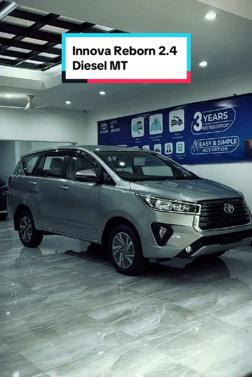 Innova Reborn 2.4 Diesel Manual Transmisi Silver Metalic.  Info Pemesanan Unit Toyota Jatim Hub : 0878-6596-1274  (Nio Prima Toyota) #toyota #innova #innovareborn #toyotamurah #CapCut 