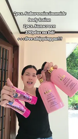 Buti nlng Nakita ko ito Ang Ganda sa skinnnnn!!!! #sakuraniacinamidebodylotion #fyp #sunscreen #budolfinds #fyppppppppppppppppppppppp 