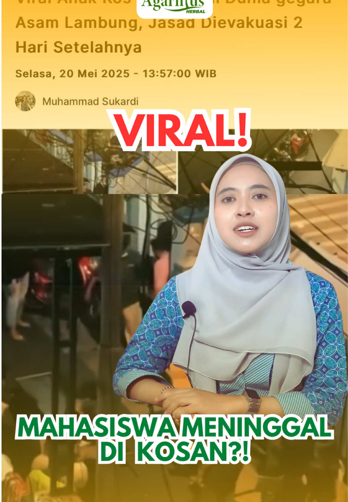 Yuk perbaiki pola hidup kamu jadi lebih sehat dan rutin konsumsi Agarillus Madu Lambungku! 😁 #agarillus #mahasiswameninggal #asamlambung #penyakitgerd #gerd #penyakit #fyp #viral #beritaviral 