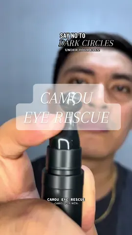 CAMOU FOR MEN EYE RESCUE #camoueyerescue #camouformen #camou #eyecream #eyeroller #eyecare #eyecaretips #skincare #tiktokshop #tiktokfinds 