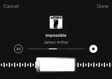 Impossible 🤍#tiktok #explore #impossible #jamesarthur 