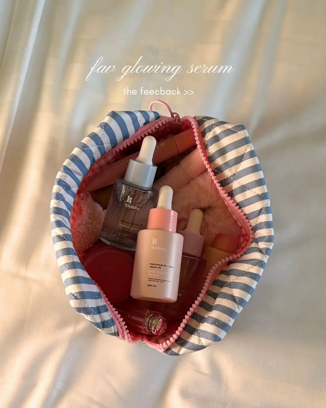 no serum = no glow. it’s math #Kinfairy #fyp #serum #tinybumps #Guardian 