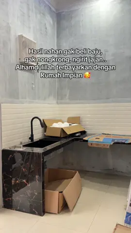Kadang hidup itu memang harus berkorban dulu #fyp #rumahminimalis #rumahkampung 