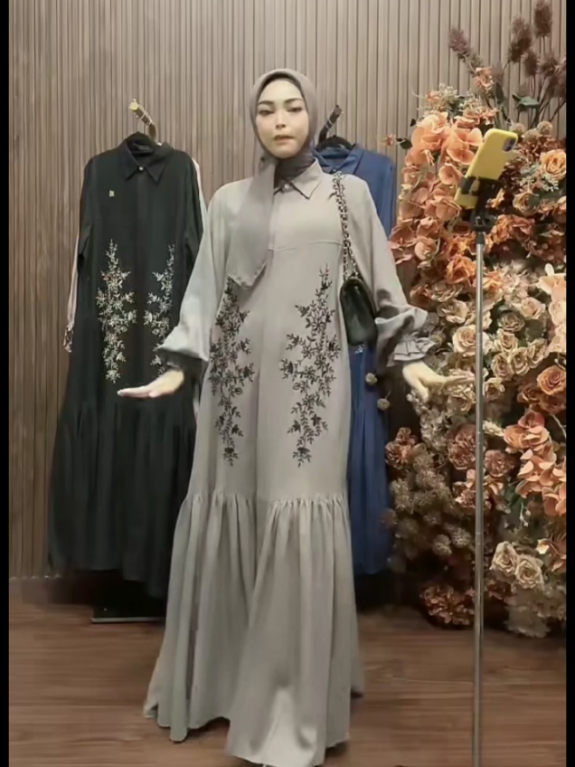 BISMILLAH  DRESS CANTIK MEWAH ELEGANT Allaahumma Sholli 'Ala Muhammad Wa 'Ala Ali Muhammad 