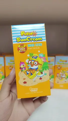 ကလေးလေးတွေနဲ့ Sensitive skin တွေ၊ ကိုယ်ဝန်ဆောင်မေမေတွေပါသုံးလို့ရတဲ့  Pororo Suncream လေးပြန်ရောက်ထားပါပြီ 😍😍😍 #pororosuncream #pororo #suncream #nyeinbeautyboutique #myanmartiktok #fyp 