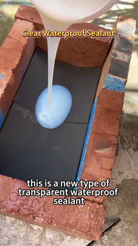 Invisible but powerful waterproofing! #WaterproofHack #DIYFix #HomeImprovement   #TikTokMadeMeBuyIt #SealTheLeak #ClearSealant   #FixItYourself #LeakProof #LifeHacks   #BeforeAndAfter #HomeDIY #waterproofsolution 