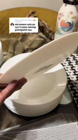 Replying to @Miss Amor Power🥰 yes po, microwavable and dishwasher safe, ganda nga po talaga ng quality, tempered glass ang material 💯 #ikea #ikeaoftast #oftast #ikeaplates #plates #bowls #servingbowl #whiteplates #dinnerware 