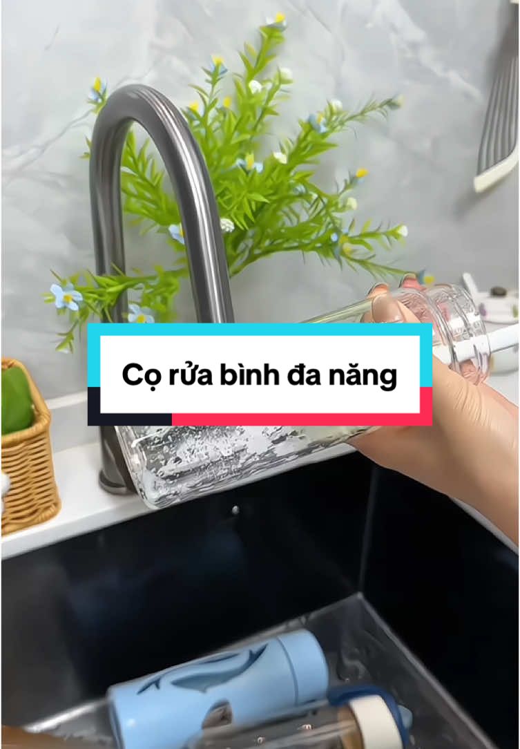 Cọ rửa bình, máy xay thông minh #giadungthongminh #giadungtienich #nộitrợ #fyp #coruabinhsua 