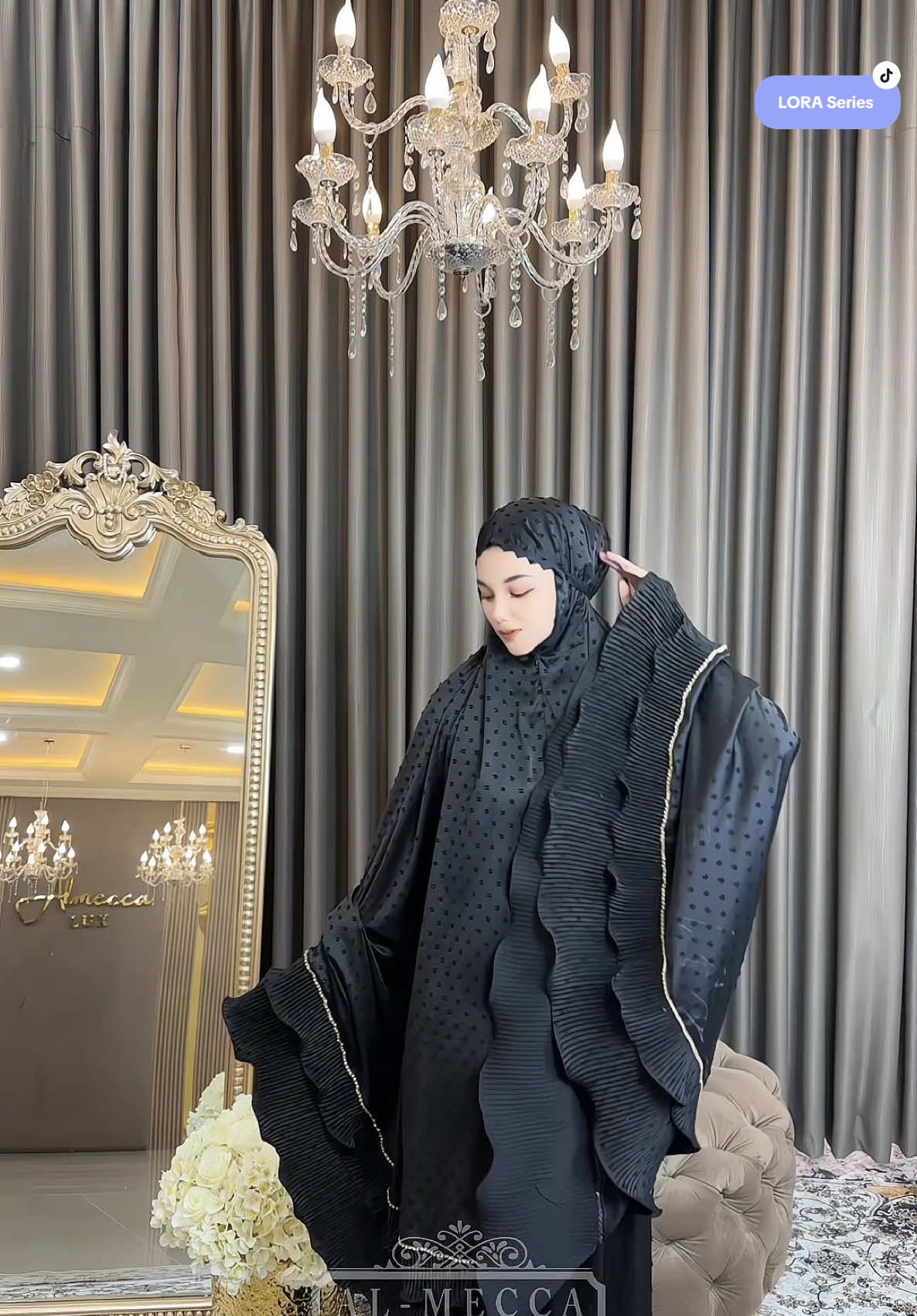 LORA Series by ALMECCA🎀🖤✨ Detail mukena yang sangat memukau🕋 #mukena #mukenadewasa #mukenasilk #mukenapremium #mukenaalmecca #mukenaplisket #mukena cantik #mukenaseserahan #mukenaalmecca #mukenamurah #mukenamewah #mukenatravel #ramadhansale #mukenatraveling #mukenah #mukenahdewasa #mukenaterbaru #mukenajumbo #mukenaadem #mukenamotif #mukenaharirayaterlaris #mukenaramadhan #mukenarenda #mukenasilky #fashionmuslimah #promoguncang66 #WIBGAJIAN #ramadanekstraseru 