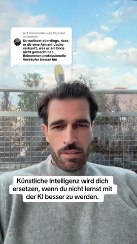 Antwort auf @Raphael Wird uns KI ersetzen? ❌