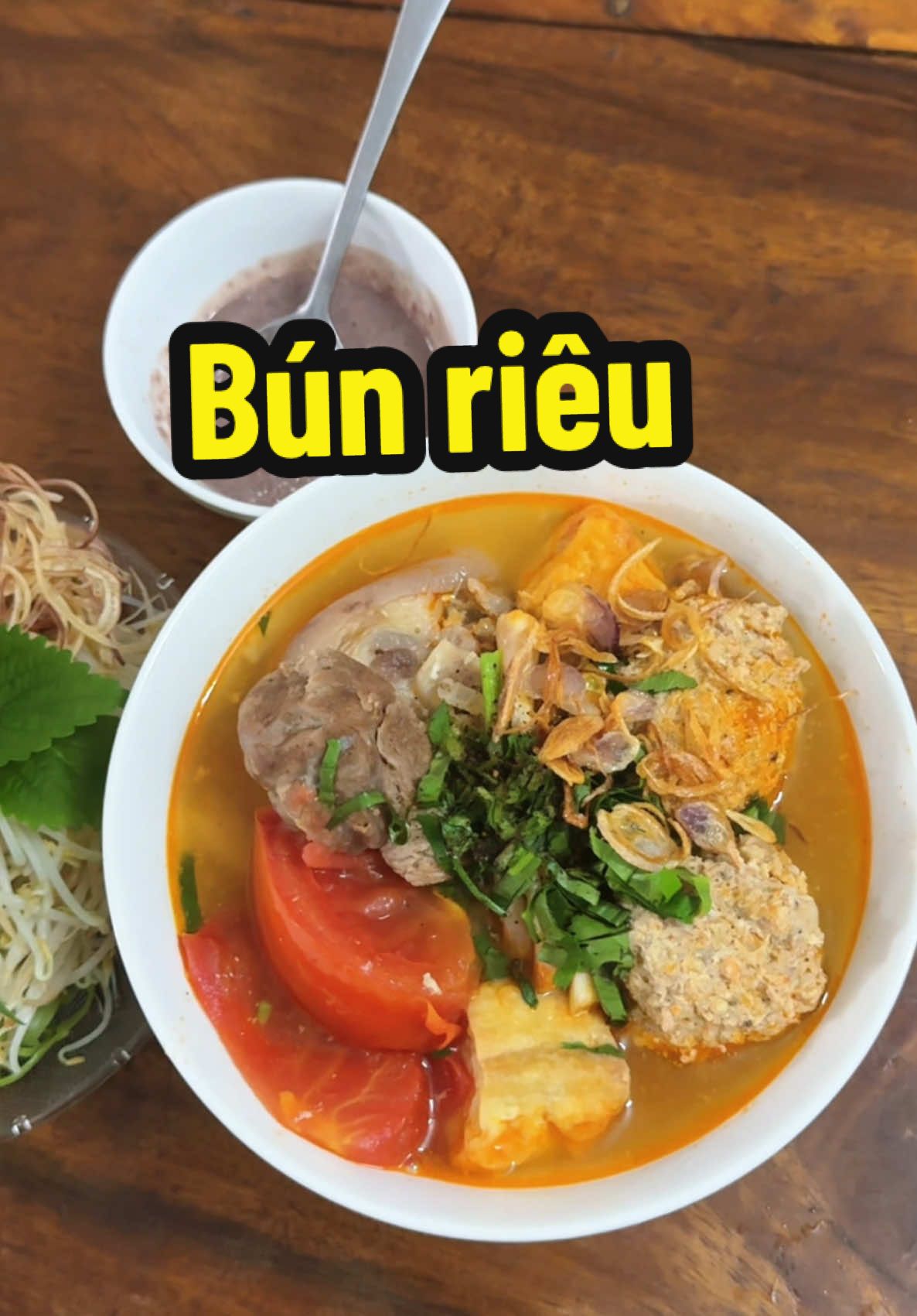 Nấu nguyên nồi bún riêu cho cả nhà cùng ăn vừa ngon lại nhanh gọn với hũ sốt bún riêu tiện lợi 🥰 #bunrieu #ancungtiktok #hixot #anngonnaugon #nauancungtiktok #vuonbinhyen 