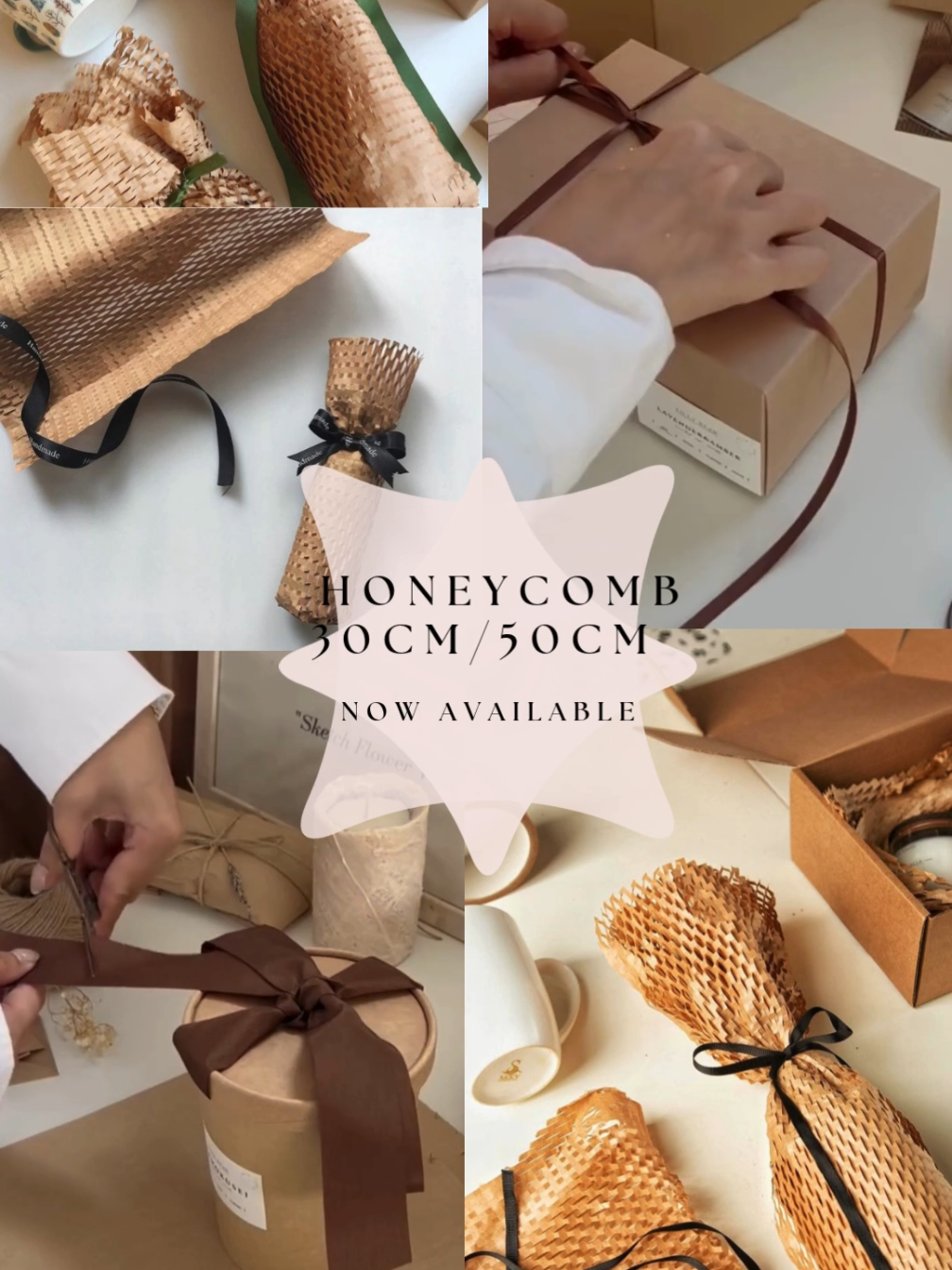 Honeycomb Packaging Wrap – The Ultimate Protection for Your Fragile Items! 🚀 Innovative & Eco-Friendly – Made from durable, recyclable honeycomb paper structure, our packaging wrap provides superior cushioning while being kind to the environment. 🛡 Unmatched Protection – The unique hexagonal design absorbs shocks, resists compression, and keeps your delicate items (glass, electronics, ceramics, etc.) safe during transit. 📦 Lightweight & Versatile – Easy to handle and customizable for any shape or size, reducing shipping costs without compromising safety. 🌍 Sustainable Choice – 100% biodegradable and reusable, perfect for eco-conscious businesses looking to minimize waste. 💼 Perfect for E-Commerce, Shipping & Moving – Whether you’re a business shipping products or packing personal belongings, our honeycomb wrap ensures damage-free delivery every time! 🔹 Strong yet Flexible 🔹 Cost-Effective & Space-Saving 🔹 Easy to Use – Just Wrap & Secure! Upgrade your packaging today and say goodbye to broken items! 🐝📦 Available in Rolls & Sheets – Bulk Orders Welcome! #SustainablePackaging #SecureShipping #EcoFriendly #honeycombwrap 