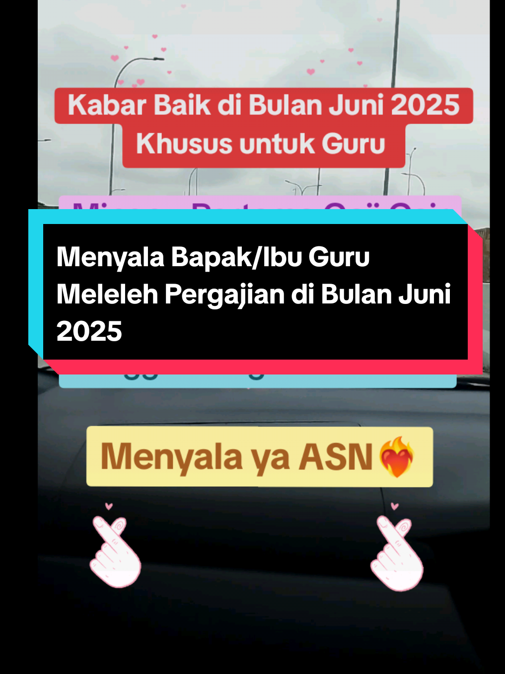 Menyala bapak/ibu guru  pergajian di bulan Juni 2025 meleleh semua #info #gajian #gaji13 #tpg #sertifikasi #guru #pns #asn #honorer #ppgdaljab #sktp #ppg2024  #piloting3 #guruindonesia #mei #2025 