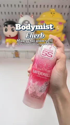 Bodymist nhũ lấp lánh siu thơm ❤️❤️❤️ #bodymist #eherbvietnam #eherb #xitthomtoanthan #bodymisteherb 
