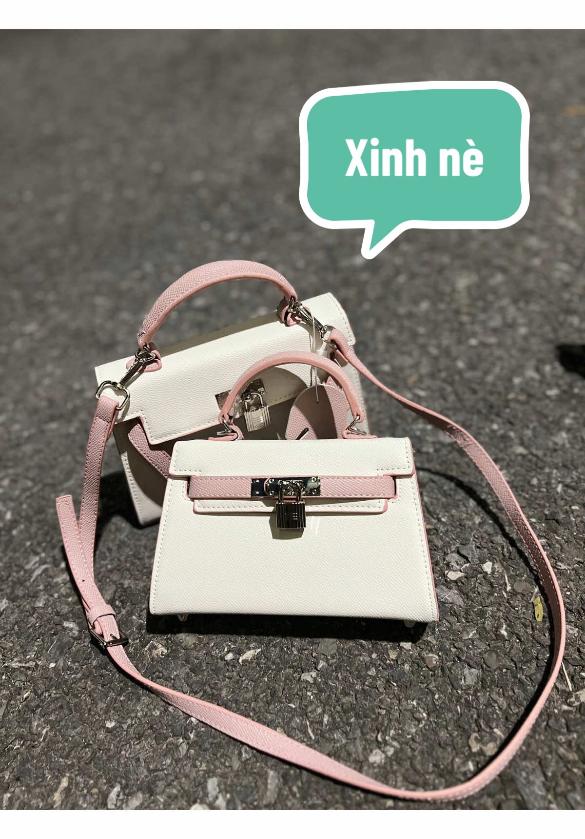 Màu phối trắng hồng xinh lắm ak#xuhuong #videoviral #tuixach #tuideocheo 