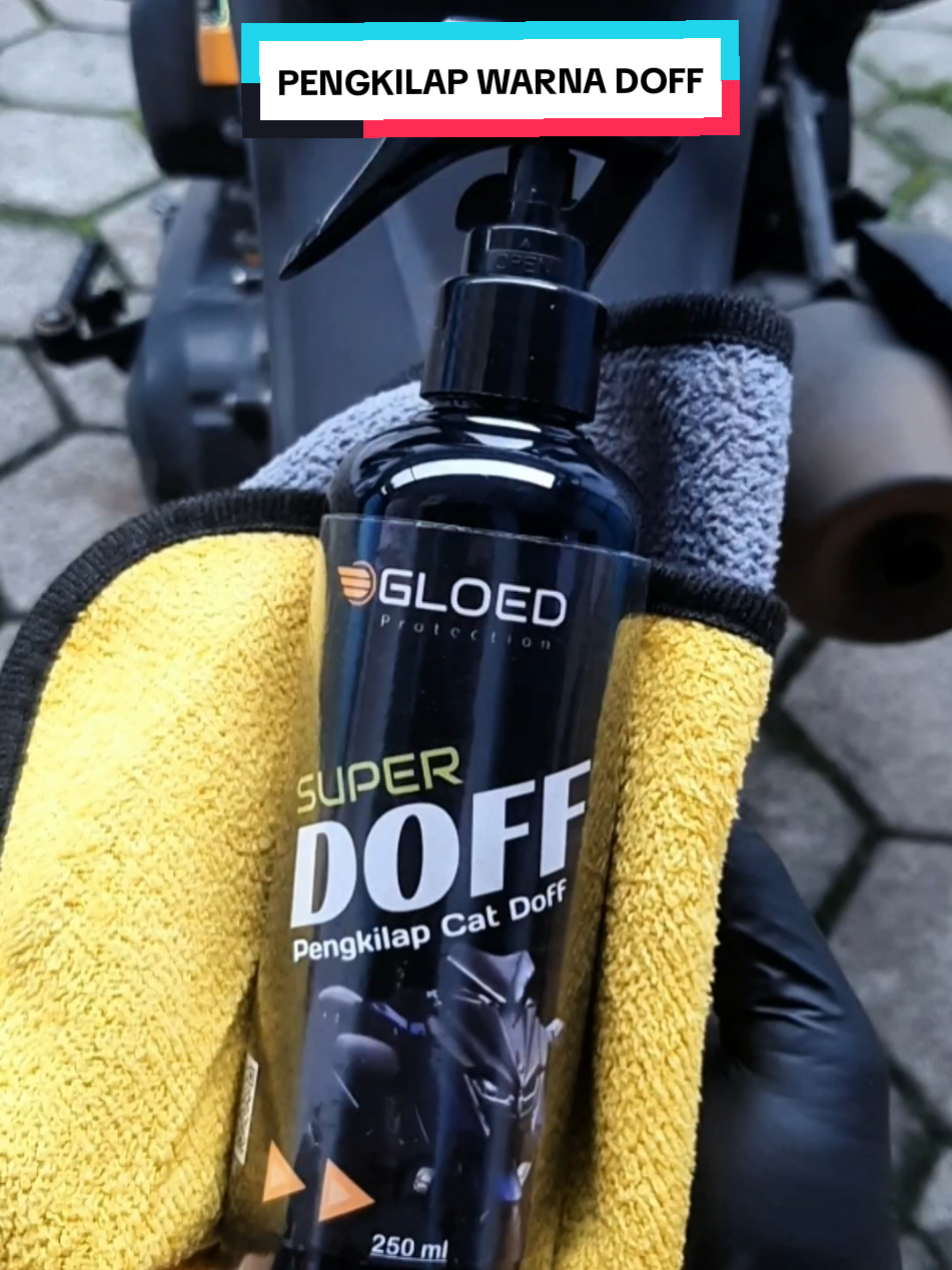 Pengkilap body doff motor dari gloed, mempertegas warna doff anti kusam  #pengkilapmotor #pengkilapbodymotor #pengkilapmotordoff #pengkilapdoff #gloedprotection 