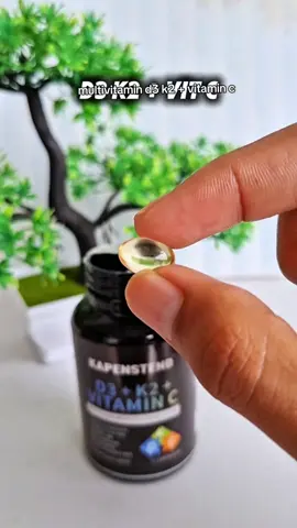 d3 k2 dan vitamin c #kapenstend #multivitamin #d3k2 #vitaminc 