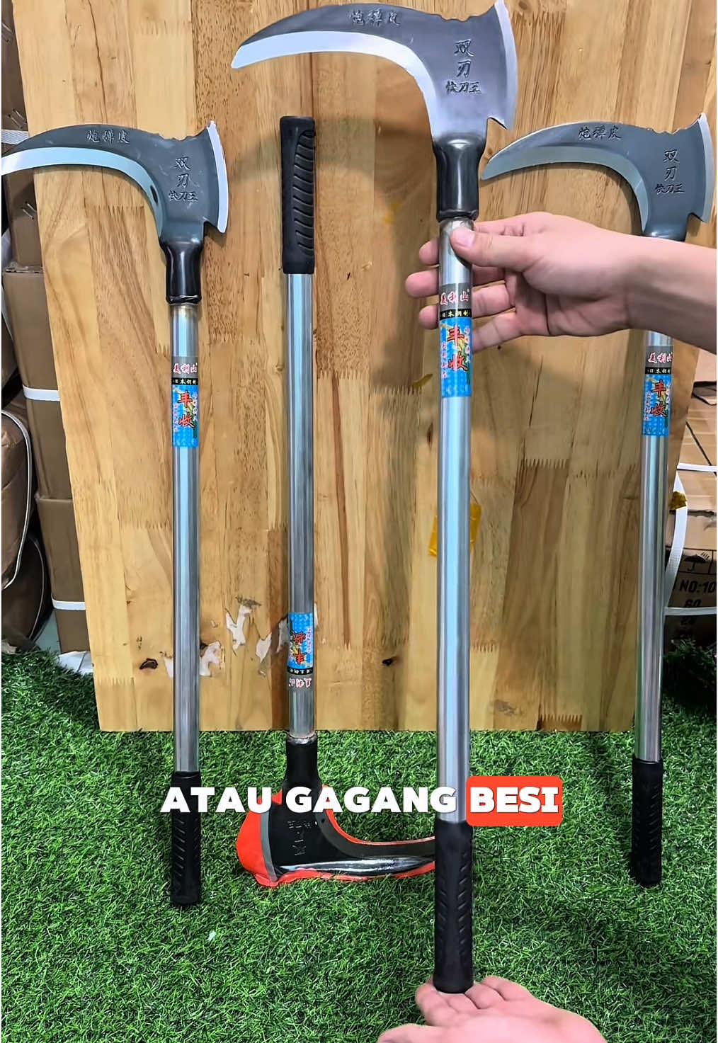 Sabit kapak ganda multifungsi gagang panjang #sabit #sabitkapakganda #sabitkapak 