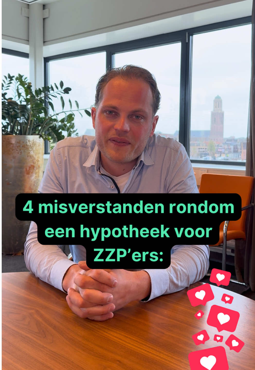 𝐙𝐙𝐏’𝐞𝐫 𝐞𝐧 𝐝𝐞𝐧𝐤 𝐣𝐞 𝐝𝐚𝐭 𝐣𝐞 𝐠𝐞𝐞𝐧 𝐡𝐲𝐩𝐨𝐭𝐡𝐞𝐞𝐤 𝐤𝐮𝐧𝐭 𝐤𝐫𝐢𝐣𝐠𝐞𝐧? ⛔️ Laat je niet misleiden door deze 4 veelvoorkomende misverstanden: Robin legt het uit! 💡 Het aanvragen van een hypotheek als zzp’er is anders dan in loondienst, maar zeker niet onmogelijk. Zelfs niet als je pas 1 jaar bezig bent. 📲 Nieuwsgierig naar jouw mogelijkheden? Plan gratis en vrijblijvend een gesprek in via de link in bio! #zzphypotheek #hypotheekadvies #ondernemen #zzper #hypotheekzzp #hypotheektips #geldzaken #zzpleven #woningkopen #voorjou