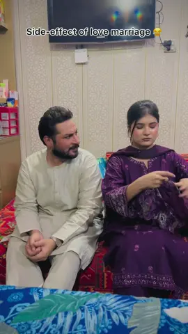 Side-effect of love marriage 😂#hariscomedy 