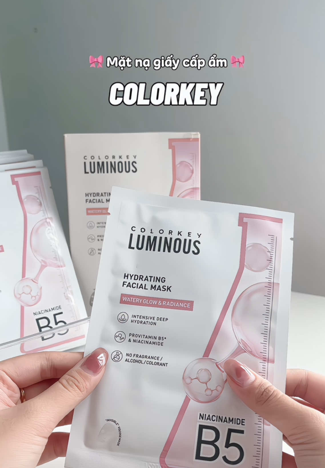 Ai ghiền đắp mặt nạ giấy như tui hongg, vừa cấp ẩm vừa thư giãnn 💦 #xuhuongtiktok #trend #trending #viral #xuhuong #review #skincare #skincareroutine #hasaki #mask #matnagiay #matnagiaycolorkey #matnacapam #colorkey #colorkeyvn #matnacolorkey #matnaphuchoi #colorkeyluminous 